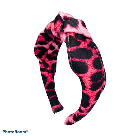 Leopard Print Headband Leopard Headband Turban Style