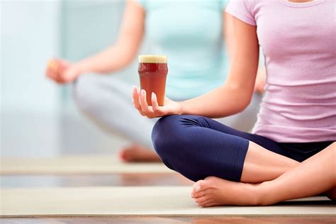 Yoga With Beer Yes Beer Yoga Is The Latest Fitness Trend To Follow Lifestyle News India Tv