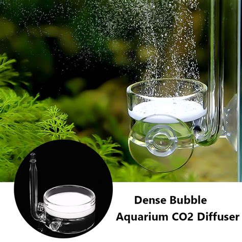 Aquarium Co Diffuser Fish Tank Glass Aquatic Refiner Co Atomizer