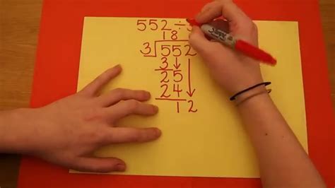 Long Division Calculation Method Youtube