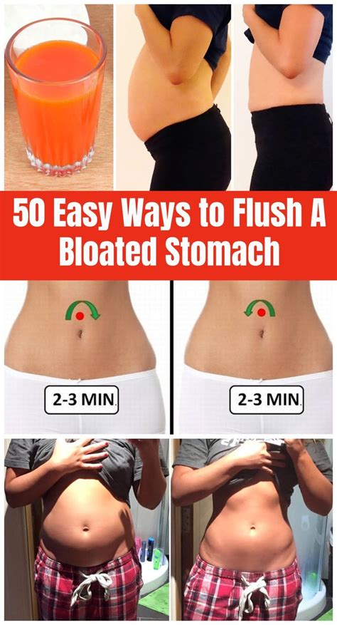 50 easy ways to flush a bloated stomach natural remedy house getting rid of bloating