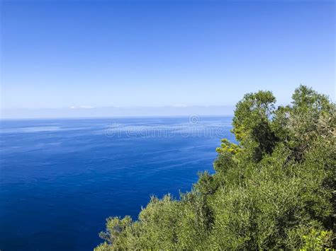 View Of The Sea From Cliff Stock Image Image Of Destination 152939991