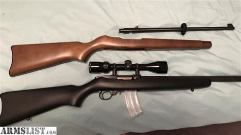 Armslist For Sale Ruger 1022 Magnum And 17hmr