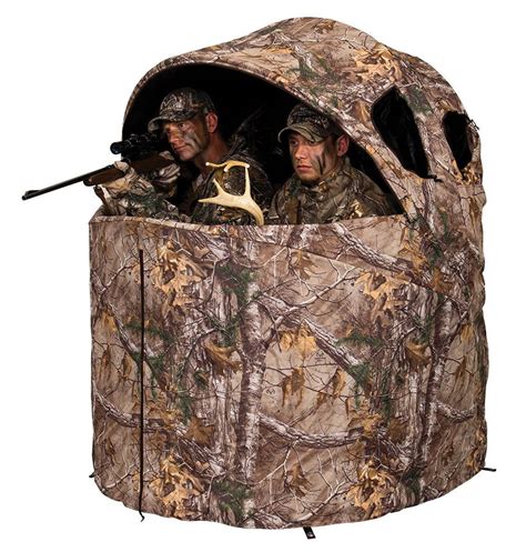 Deluxe 2 Person Tent Chair Hunting Blind Turkey Duck Deer Blinds Stands
