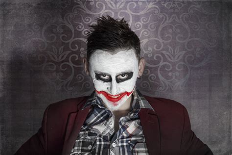 Photoshop Cc Photo Editing Creepy Joker Face Toma Bonciu Photography
