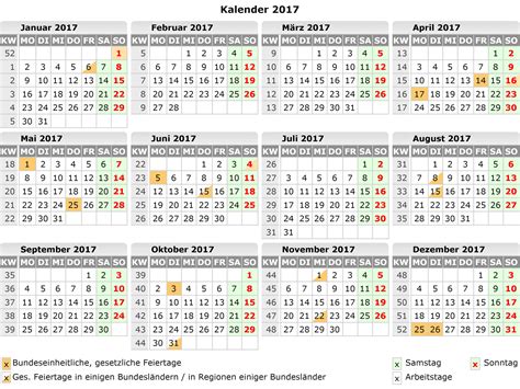 Kalender 2017 Zum Ausdrucken Kostenlos