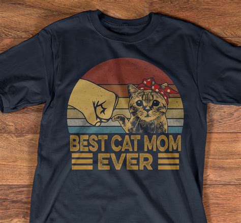 Cat Mom Cool Cats Cats And Kittens Mens Graphic Best Mens Tops T
