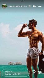 Tiger Shroff Flaunts His Ripped Physique In Latest Beach Pic View Pic