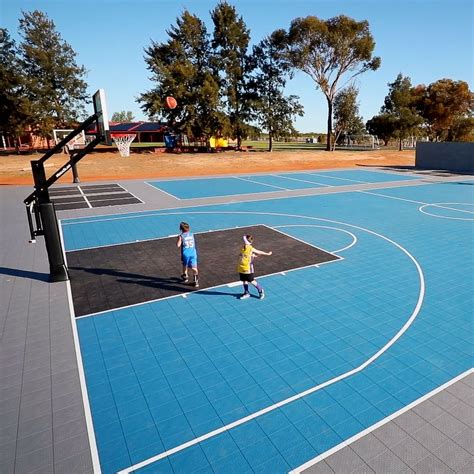 Basketball courts come in a range of sizes. Custom Size Modular Basketball Court Tiles | Net World Sports
