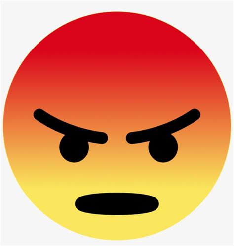 Facebook Angry Emoji Png Facebook Angry Emoji X PNG Download PNGkit