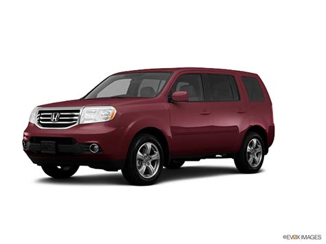 Red 2013 Honda Pilot Ex L For Sale In Vernon 56224a