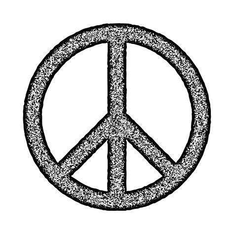 Peace Sign Vector Svg
