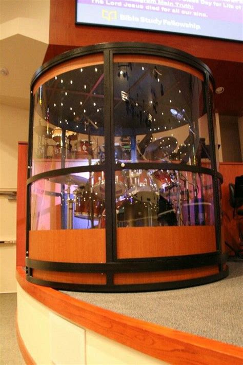 Whiteley solutions drum enclosure (approx. Pin on Snares, Drums, Cymbals & Equipment