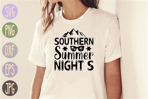 Southern Summer Nights Graphic By Craftsvg · Creative Fabrica