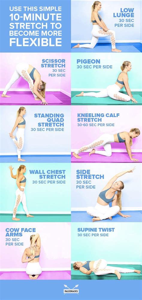 Use This Simple 10 Minute Stretch To Become More Flexible Easy Yoga