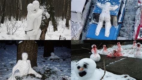Most Epic Snowmen Ideas Ever Youtube