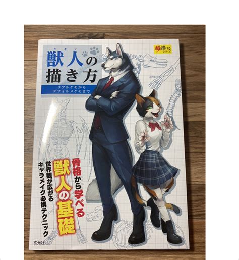 How to Draw Kemono Character Japan Furry Anime Manga Guide Art - Etsy