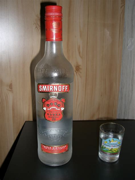One Shot Of Smirnoff Vodka No 21 375 A Photo On Flickriver