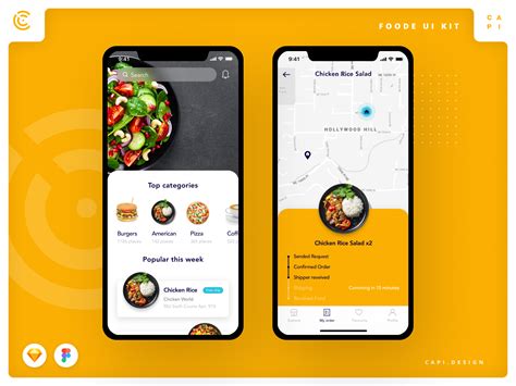 Complain directly to the store or corporate headquarters. Foode - Food Order Mobile App UI Kit by Capi Creative ...