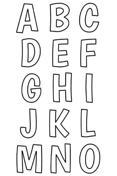 Free Printable Individual Alphabet Letters Free Printable Letter 9