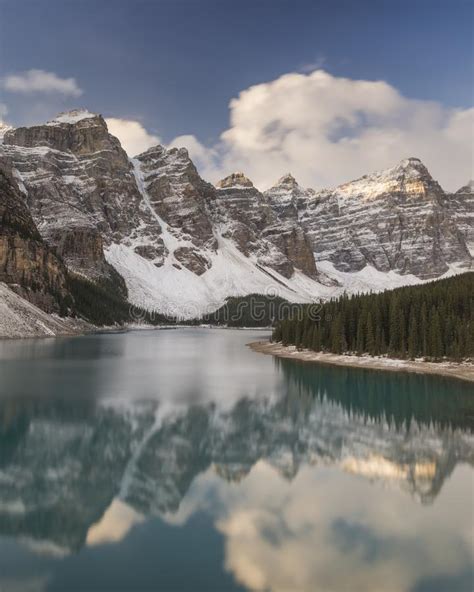 Moraine Lake Banff National Park Alberta Canada Stock Image Image