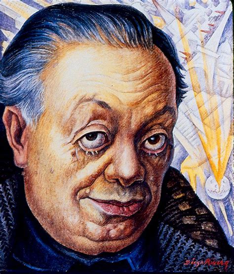 Self Portrait By Diego Rivera Oil On Canvas 1949 Diegorivera Diego Rivera Portrait Diego