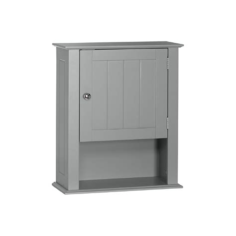 Riverridge Home Ashland Bath Single Door Wall Storage Cabinet With Open