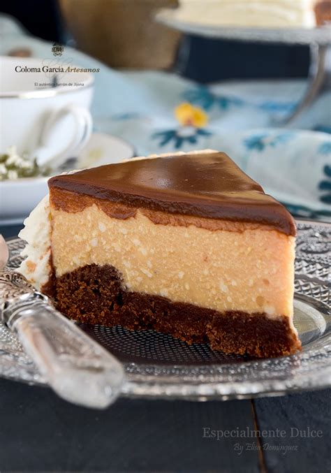 Brownie Cheesecake De Turr N By Especialmente Dulce Coloma Garc A