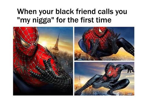 Spider Man Meme Black Tadhg Ware