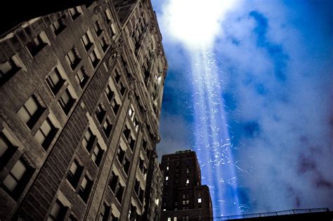 Tribute In Light Annual Memorial To 911 In Nyc