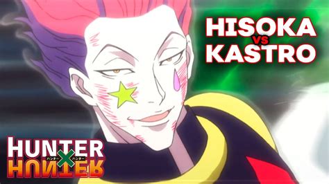 Hisoka Vs Kastro Hunter X Hunter Youtube