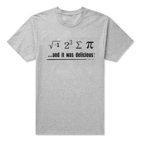 Nerdy Math T Shirt Summer Fitness Humor Funny T Shirts Math Is