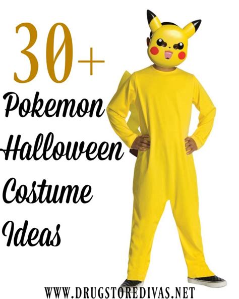 30 Pokemon Halloween Costume Ideas Drugstore Divas