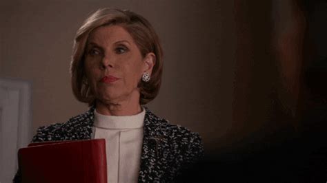 serious the good wife by cbs find and share on giphy