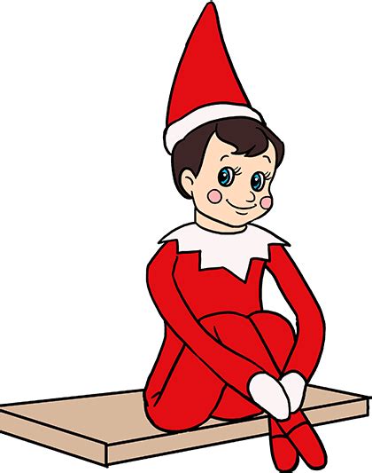 Elf on a shelf transparent clipart. How To Draw Elf On The Shelf - Drawing Clipart - Full Size ...