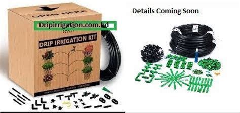 125 Plant Drip Irrigation System With Pump And Timer For Rooftop Garden