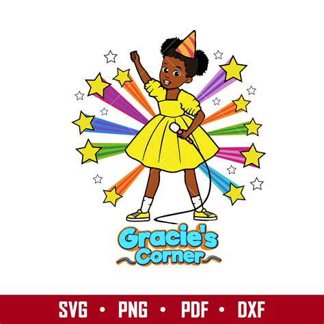 Gracies Girl Birthday Svg Gracies Corner Birthday Clipart Inspire