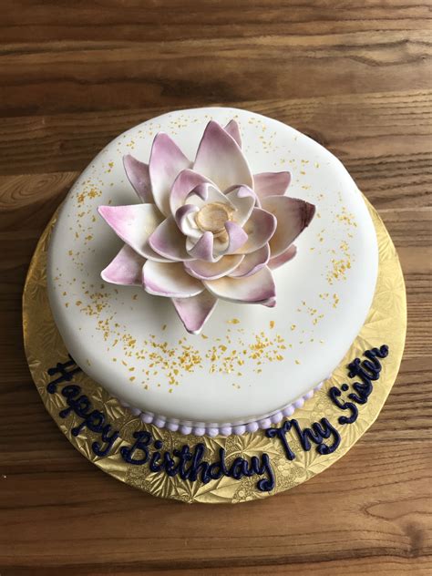 Lotus Flower By The Sweet Art Of Cake In Hayward With Images Cake
