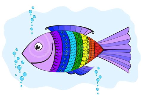 Regenbogenfisch Svg