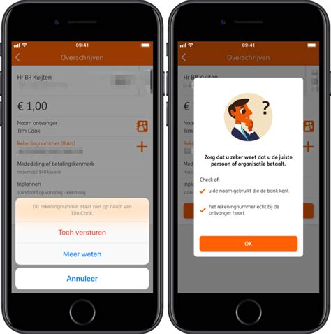 Just choose the right fit for you from personal bank accounts for every need and life stage. ING Bankieren-app met IBAN-Naam Check: helpt bij ...