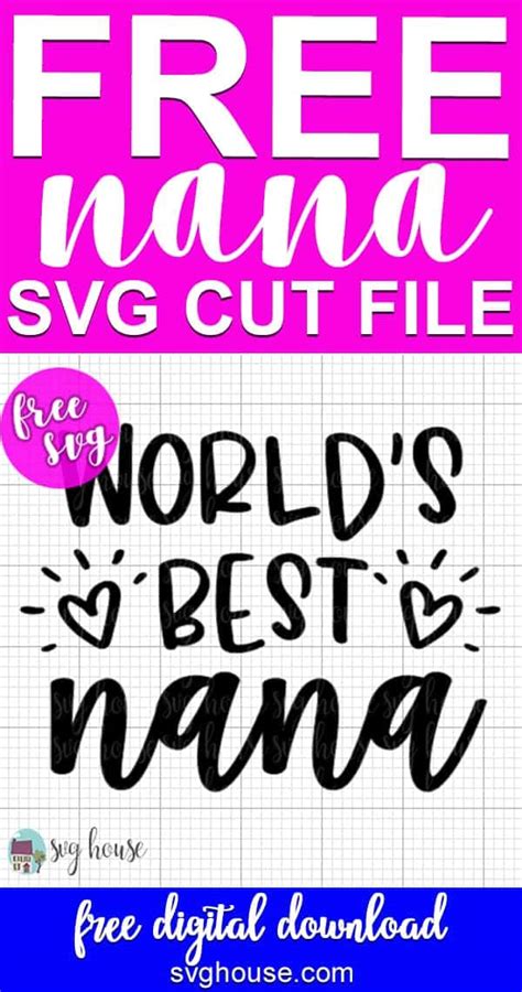 Free Nana SVG ⋆ SVG House