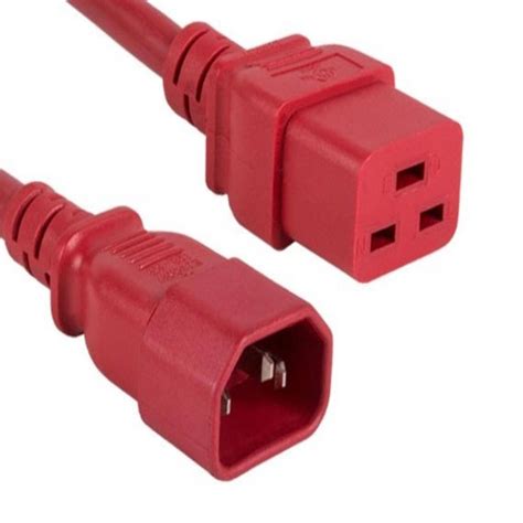 Sanoxy 4 Ft 14 Awg 15 Amp 250 Volt Power Cord Iec320 C14 To Iec320