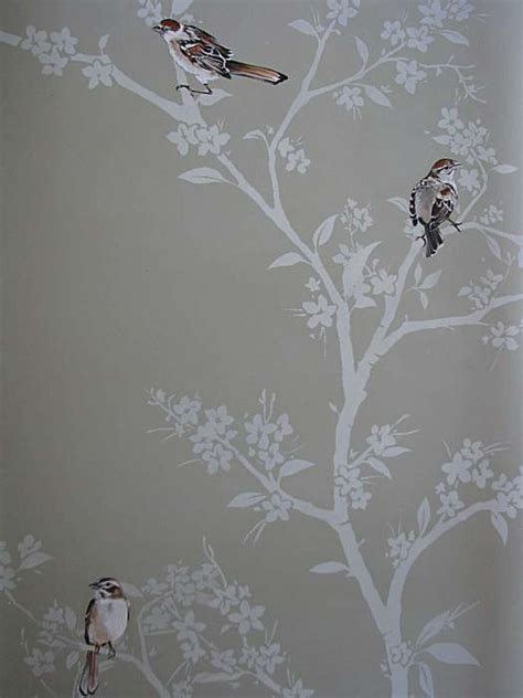 Hand Painted Wallpaper With A Modern Touch