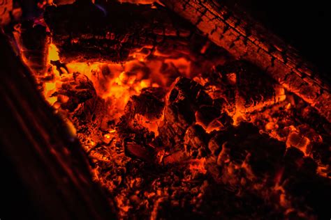 1920x1080 Resolution Charcoal Bonfire Ash Fire Hd Wallpaper