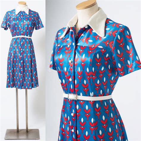 mod dress mod 60s dress mad men dress vintage blue dress etsy mod dress 60s vintage shirt