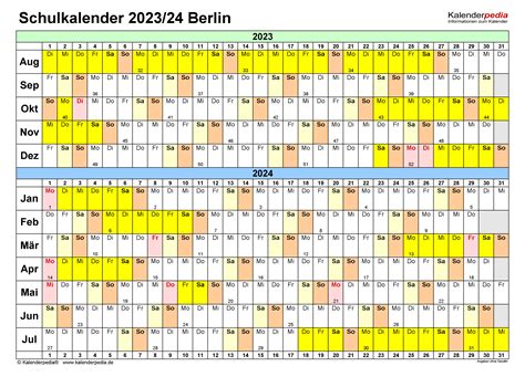 Kalender 2023 Berlin Ferien Feiertage Pdf Vorlagen Rezfoods Resep