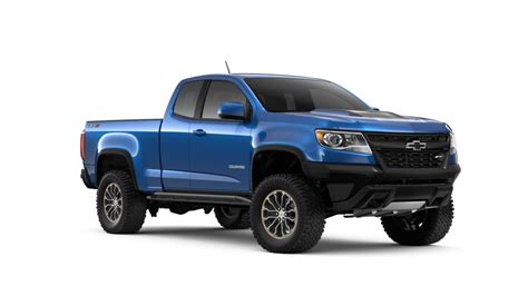 Used 2019 Chevrolet Colorado 4wd Zr2 In Kinetic Blue Metallic For Sale