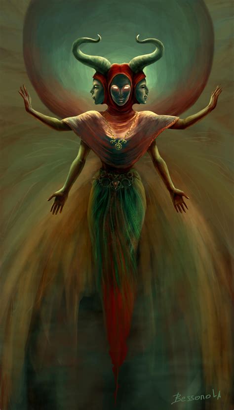 Dark Goddess By Bessonola On Deviantart