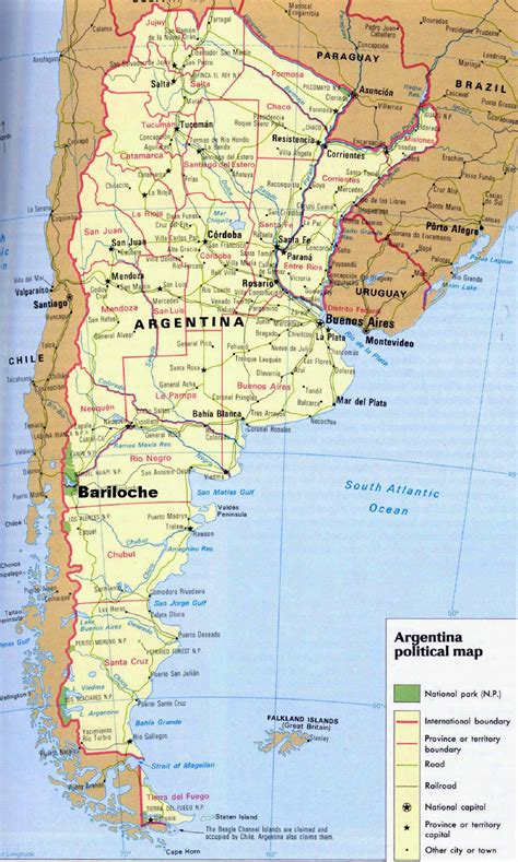 Karten Von Argentinien Karten Von Argentinien Zum Herunterladen Und