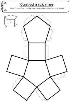 Download ppt identifying the nets of 3d shapes. Shape Nets (3D) - 15 printable net templates (Maths ...